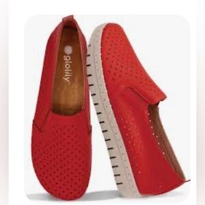 Glolily Elle Original Perforated Red 8